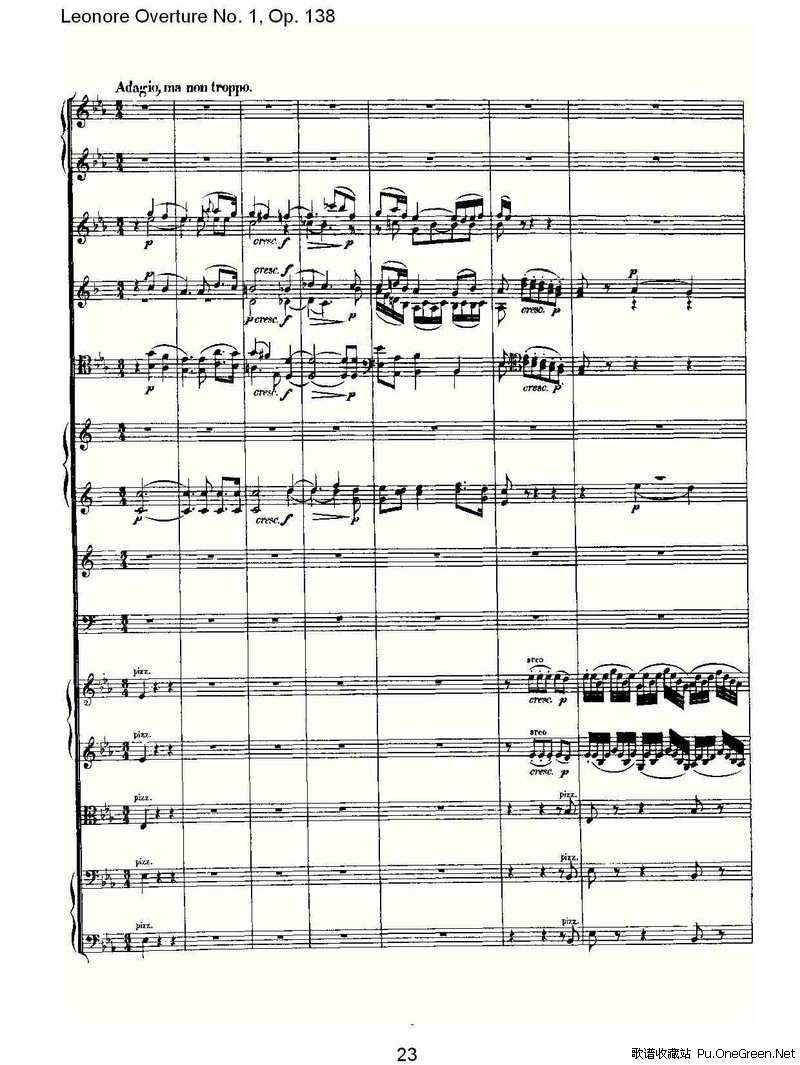 Leonore Overture No.1, Op. 138