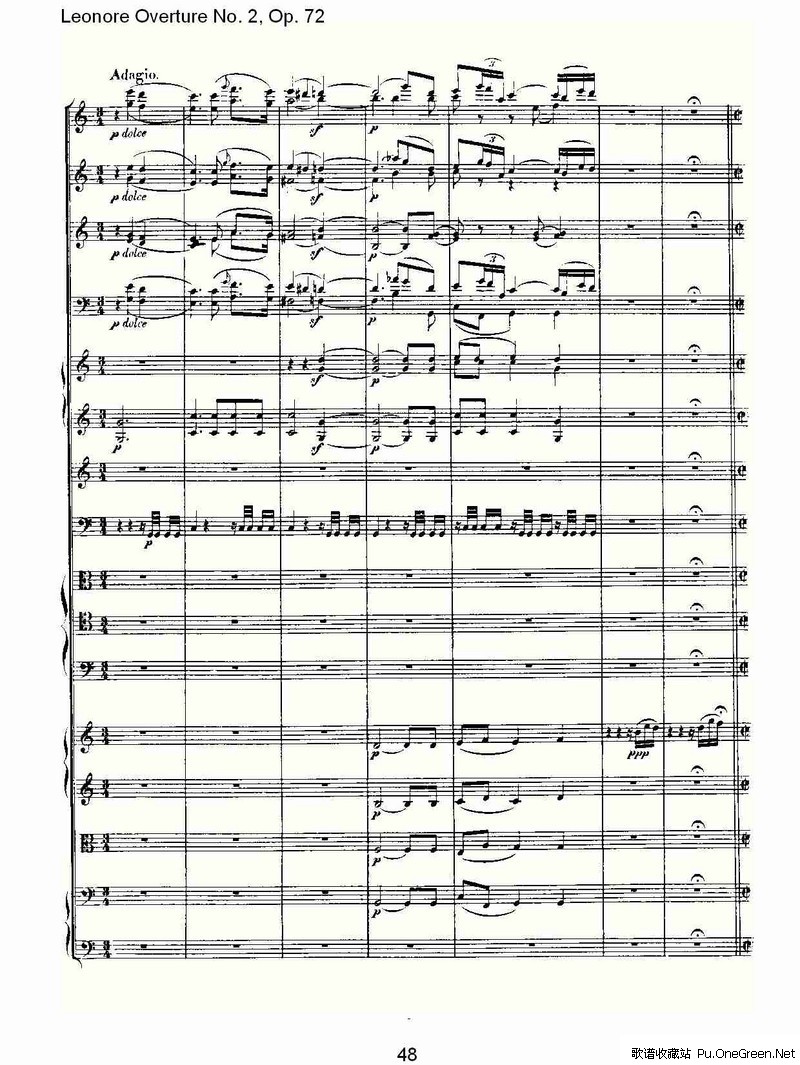 Leonore Overture No. 2, Op. 72 壩