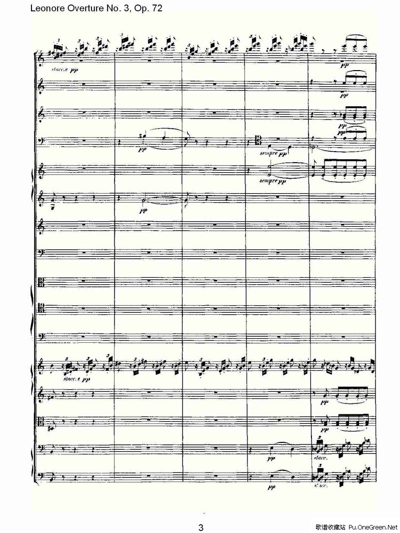 Leonore Overture No. 3, Op. 72һ