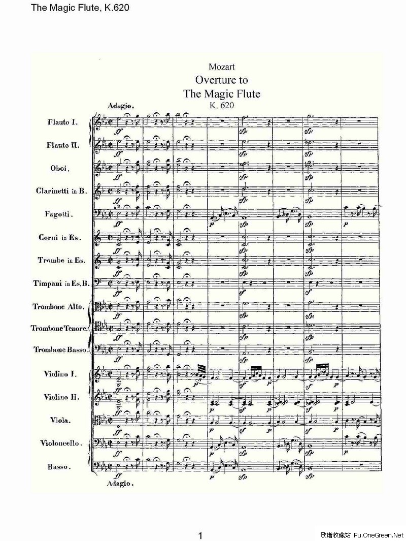 The Magic Flute, K.620 һ